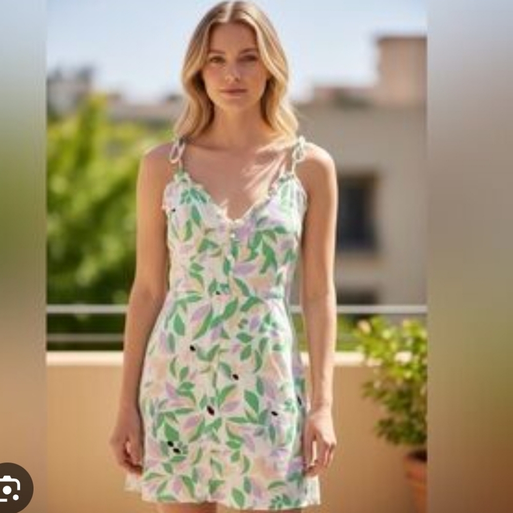GB Girls White and Cream Dress